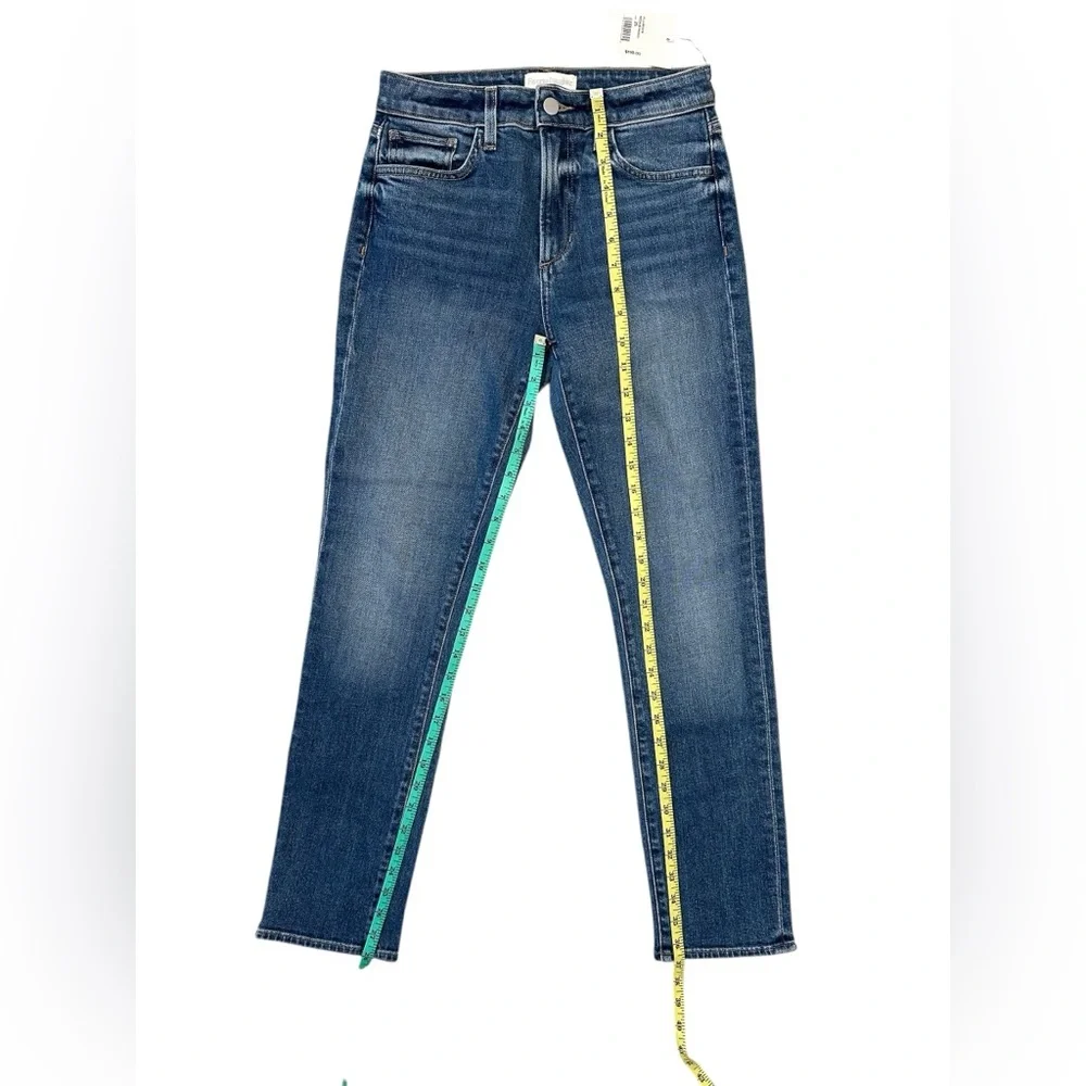 FAVORITE DAUGHTER Jeans High Rise Slim Straight Denim Size 25 NWT $198 MSRP NEW - Picture 14 of 17